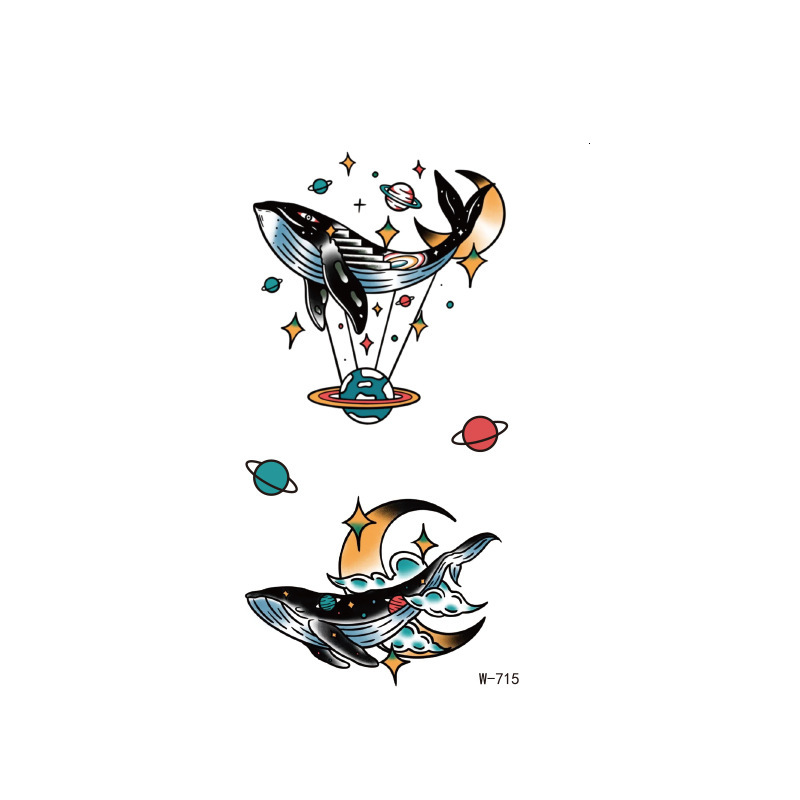 2025 New Cross-Border Cartoon Disposable Ins Waterproof Stickers Wholesale Tattoo