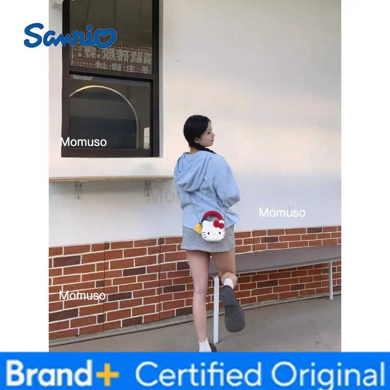 Sanrio Hello Kitty New Mini Shoulder Bag Kawaii Cute Cartoon Creative Exquisite Fashion Girls Versatile Crossbody Bag Holiday Gift H251230