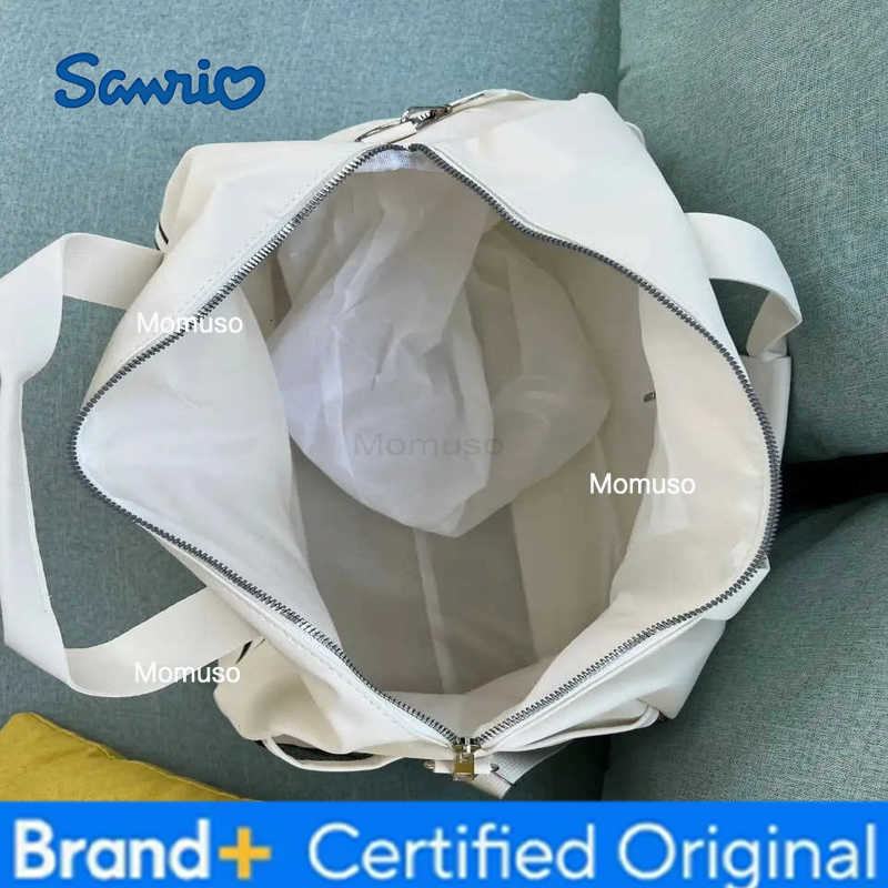 Sanrio hello kitty cartoon cute messenger shoulder bag bow girl boy handbag gym bag travel Cross-body bag H251230