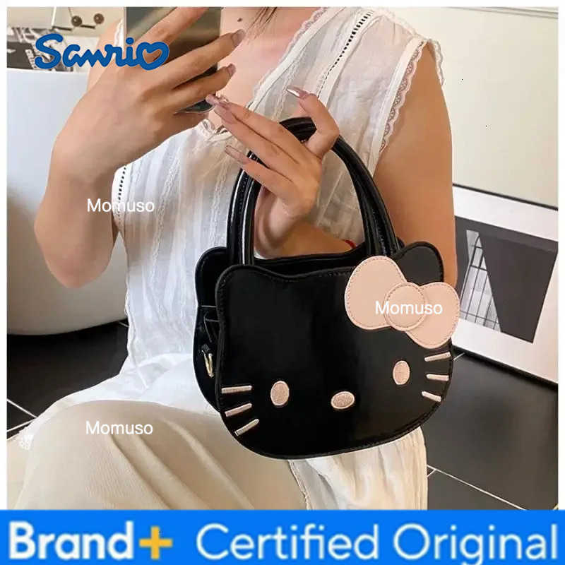 Sanrio Hellokittys Cartoon Crossbody Bag Girl Handbag New Summer Cute Portable One Shoulder Bags for Woman Bucket Bag H251230