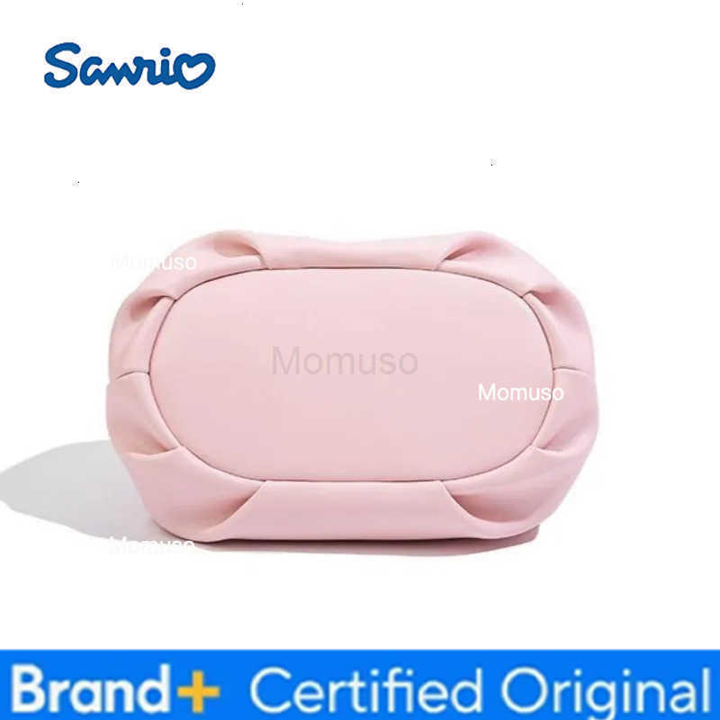 Sanrio Kawaii Hello Kitty Fashion Crossbody Bag Anime Cute Girl Advanced Versatile Handheld Bucket Bag Christmas Gift with Gift Box New H251230