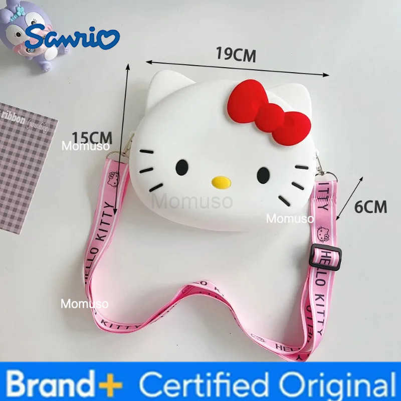 Sanrio Hello Kitty Shoulder Bag Cute Purse Children Mini Storage Bag Cartoon Dolls Crossbody Bags Gifts Travel Handbag H251230