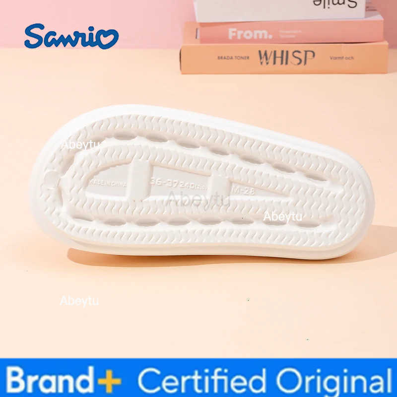 Sanrio Kuromi Cute Summer Kids Sandals Soft Slippers Indoor Outdoor Quick-Drying Cartoon Anime Sole Anti-Slip Girls Boys Gift H2512301