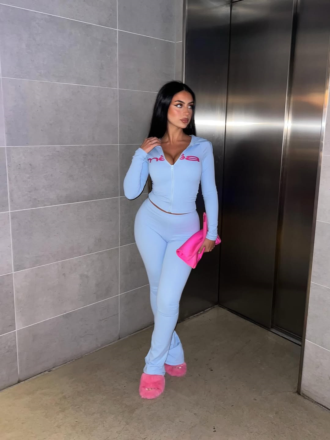 Fall winter clothing Women tracksuits jogger suit long sleeve outfits jacket crop top+stack pants two piece set plus size SML sweatsuits