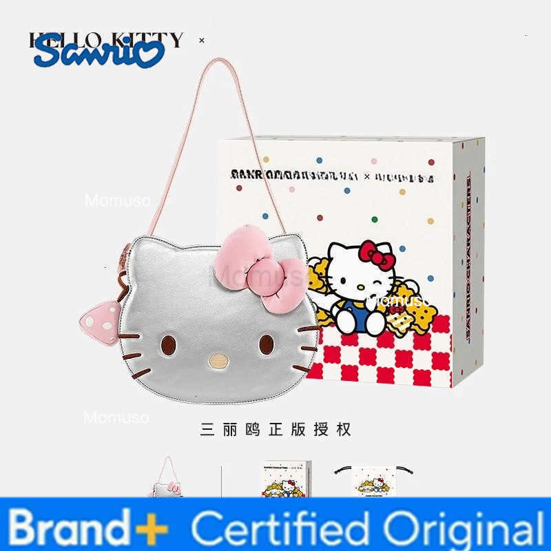 Sanrio Periphery Hello Kitty Anime Backpack Cute KT Fashion Large Capacity Backpack Can Give Girls and Classmates Gifts H251230