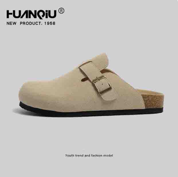 HUANQIU Free shipping slippers for women Comfortable simple soft bottom suitable for home leisure daily commuting
