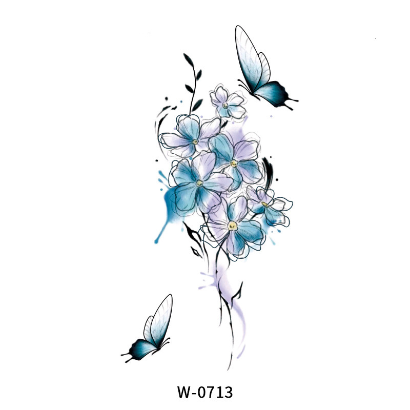 2025 New Cross-Border Cartoon Disposable Ins Waterproof Stickers Wholesale Tattoo