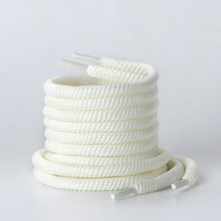 moq 1 pair round 8mm thick shoelace 120cm 140cm sport rope lace shoe part accessories men