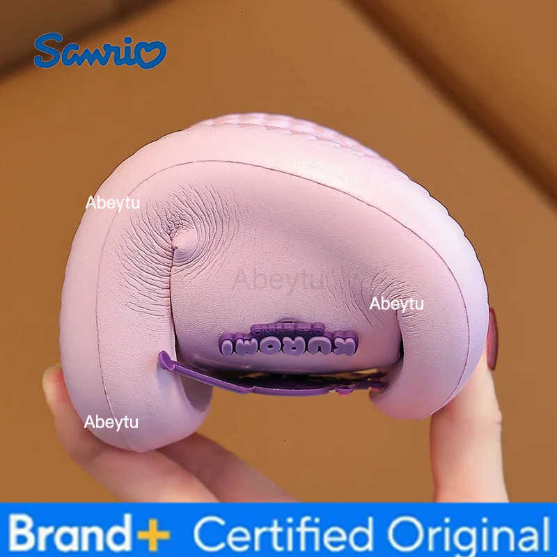 Sanrio Kuromi Cute Summer Kids Sandals Soft Slippers Indoor Outdoor Quick-Drying Cartoon Anime Sole Anti-Slip Girls Boys Gift H251230