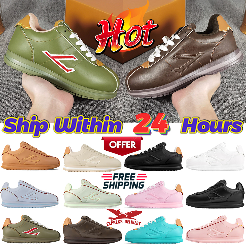 Free Shippping Designer casual shoes Buttersoft x Nigo FW25 Leather outdoor sneaker Ebony Print Wheat Black Olive Vintage mens women sport flatform runner trainer