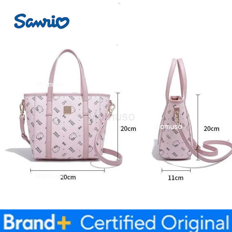 Sanrio Hello Kitty film peripheral cartoon cute tote bag sweet and fashionable handbag for girls shoulder crossbody bag Birthday gift H251230