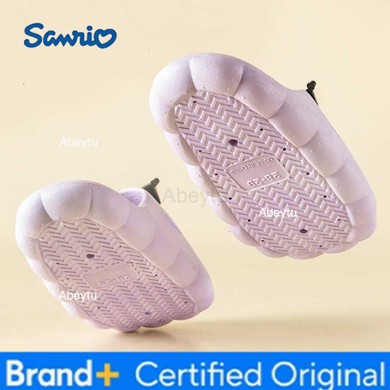 Sanrio kuromi Kids slippers kids shoes Girls shoes Childrens slippers flip flops children hello kitty shoes H251230