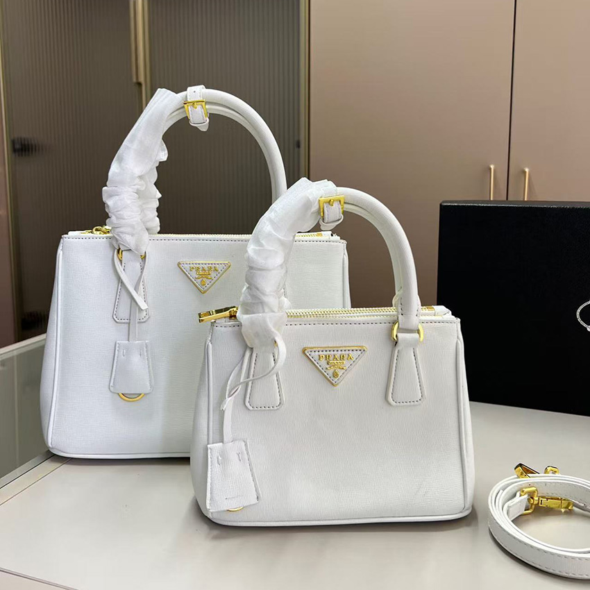 p bag Galleria handbag Designer bag triangles bag Luxury bag Classic killer bag Handbag Leather crossbody bag Double zipper storage Shoulder bag a3f 228