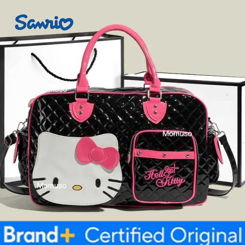 Sanrio Large Capacity Travel Bag Hello Kitty Large Capacity Handbag Sweetheart Travel Bag Big Shoulder Bag Storage Fitness Bag H251230