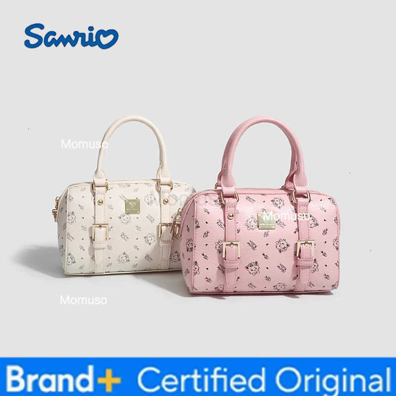 Sanrio Sweet Y2k Girl Crossbody Bag Womens Large Capacity Travel Versatile Pink Bag Small Handbag Women Leather Mini Cross Bag H251230