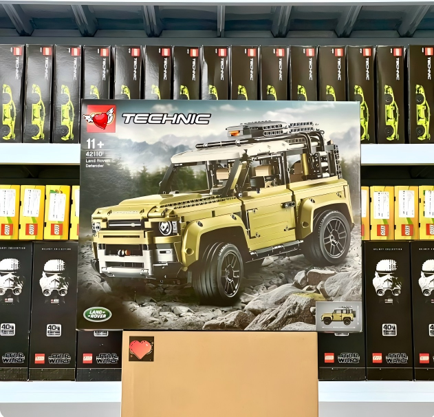 100% Original leg0 42110 set Land Rover Defender off-road vehicle building block model 2573 pieces standard bricks holiday gift Intellectual development