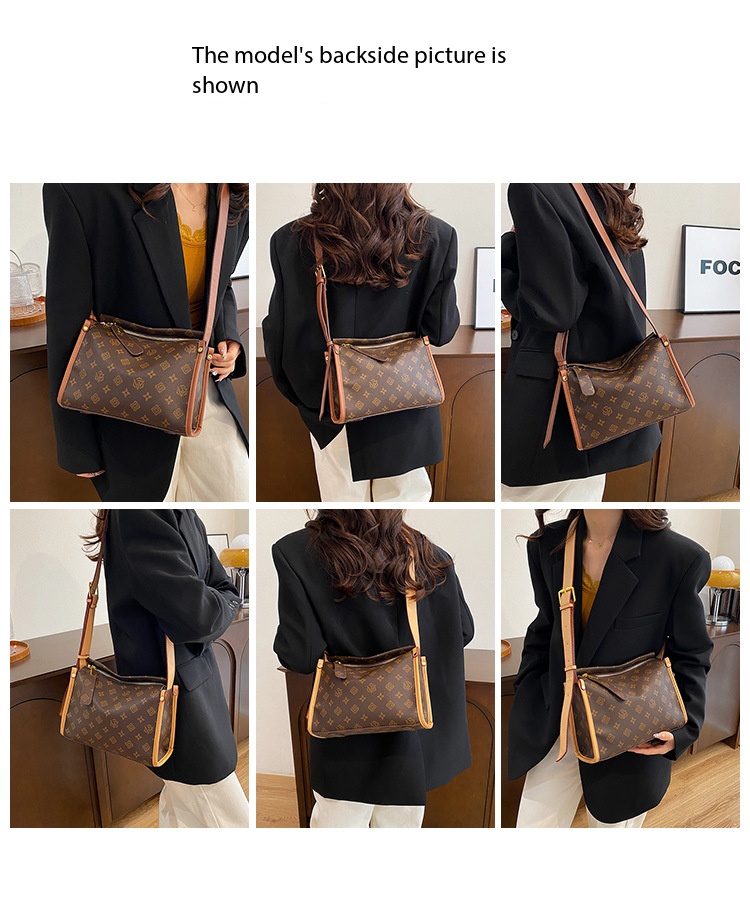 Trendy Shoulder Bag for Women, Fashionable Small Square Crossbody with Wide Strap, Large Capacity Z260224