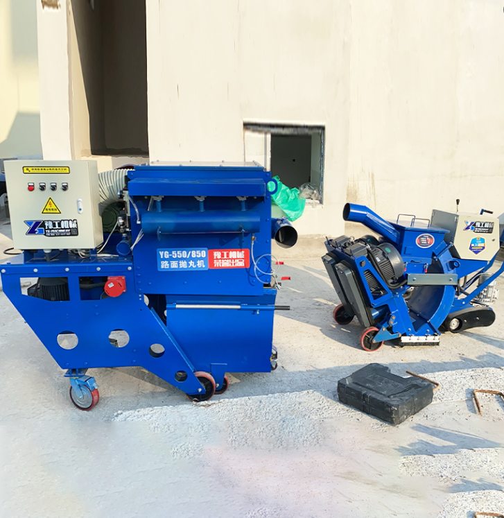 Single & Double Hooks Shot Blasting Machine | Versatile Hook Type Shot Blaster for Industrial Use