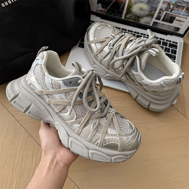 Hot New free shipping running shoes for mens casual shoes black sliver khaki Fashionable and versatile outdoor sneakers sport shoes