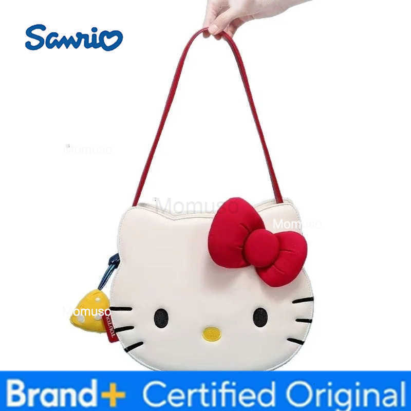 Sanrio Hello Kitty Kawaii Sweet Backpack Student Large Capacity Backpack Commuting Bag Cartoon Character Schoolbag Holiday Gift H251230