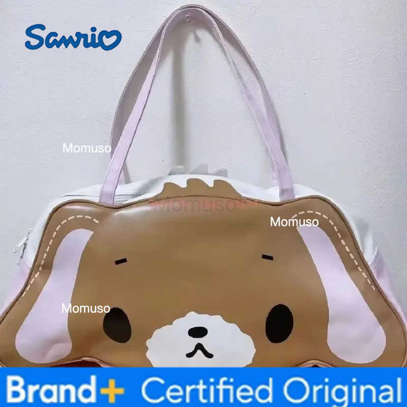 Sanrio New Kawaii Cute Sugarbunnies Bag Pink Double Sided Pu Handbag Single Shoulder Bag With Large Capacity Ins Gift For Girls H251230