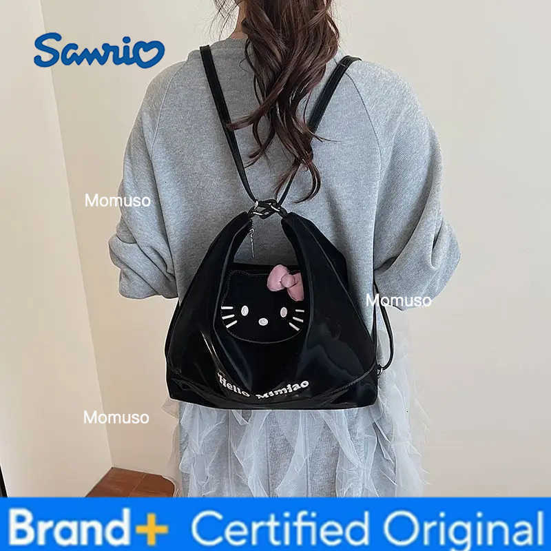 Sanrio Kitty Cute Shoulder Bag Hello Kitty Shoulder Bag Large Capacity Fashion Sweet Style Student Girl Shop Tote Bag Shoulder Bag New H2512301