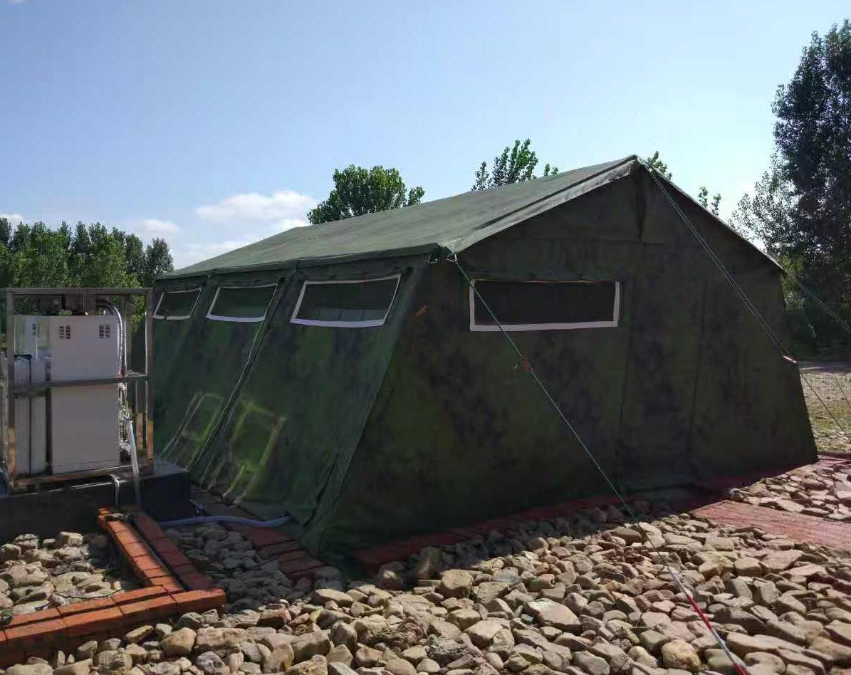 Portable shower box set for 12 people, suitable for camping and outdoor equipment