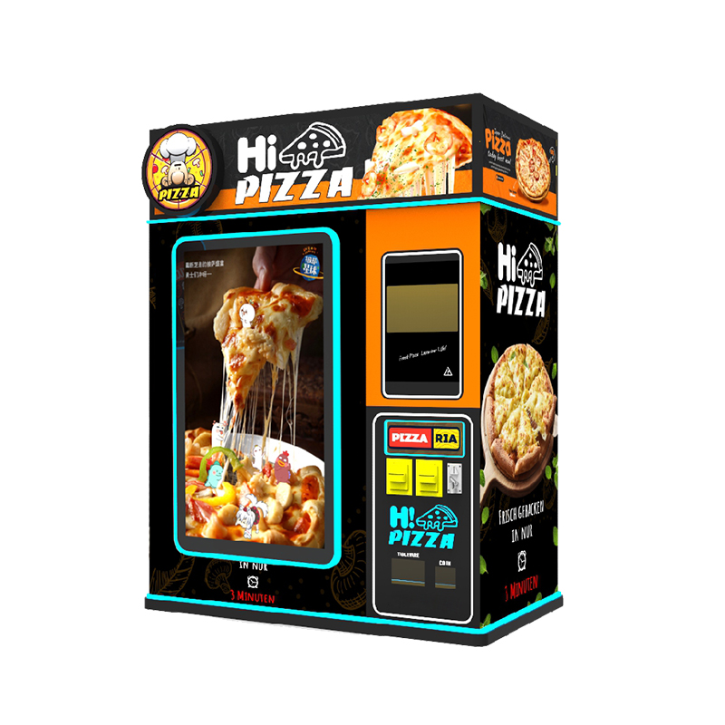 Automatic Heating Fast Pizza Making Vending Machine | Hot Food Pizza Vendor