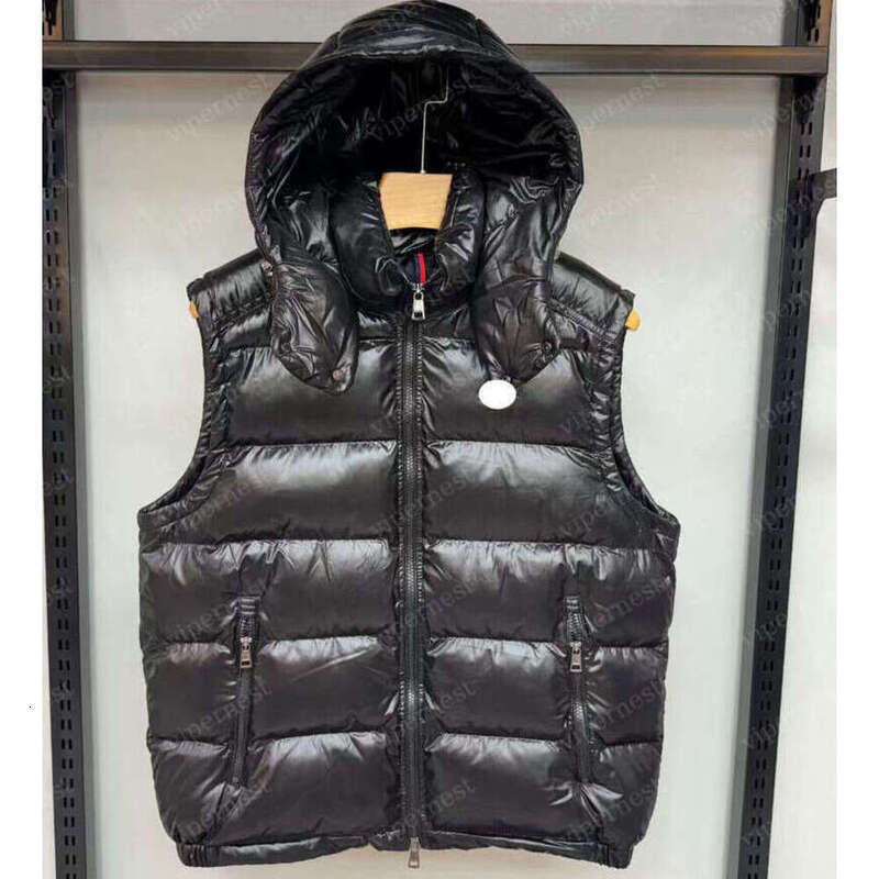 Men Vest Jacket Designer Body Warmer Mens Gilet Winter Vest Cotton Jacket Thickened Puffer Insulation Outdoor Sports Coat Womens Solid Color Vest Sleeveless Jacket