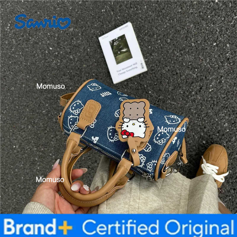 Sanrio Hello Kitty Mini WomenS Handbag Cartoon Cute WomenS Shoulder Messenger Bag Fashion Casual Mini WomenS Bag Gift New H251230