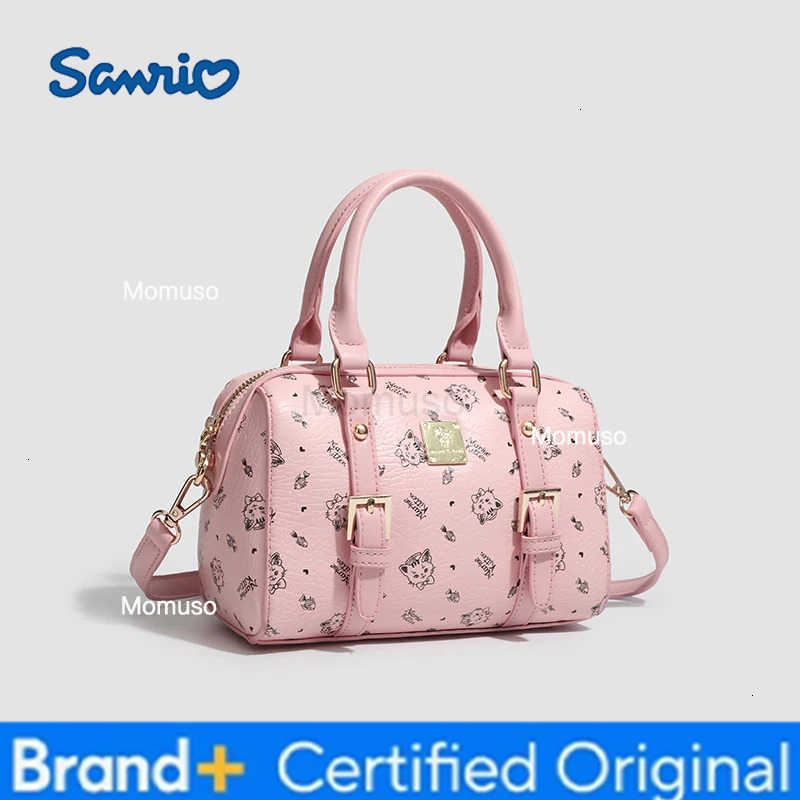 Sanrio Sweet Y2k Girl Crossbody Bag Womens Large Capacity Travel Versatile Pink Bag Small Handbag Women Leather Mini Cross Bag H251230
