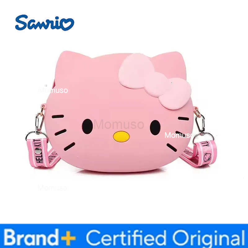 Sanrio 11cm/19cm Hello Kitty Crossbody Bags For Women Kawaii Messenger Bag Travel 3d Shoulder Small Purse Phone Bag Girlfriend Gift H251230