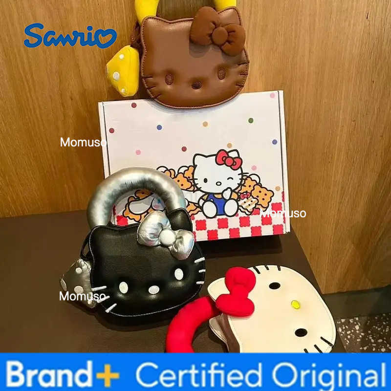Sanrio Hello Kitty Crossbody Bag Mini Handbag Beauty Phone Bag Daily Commuting Cosmetics Storage Pouch Girlfriend Birthday Gifts H2512301
