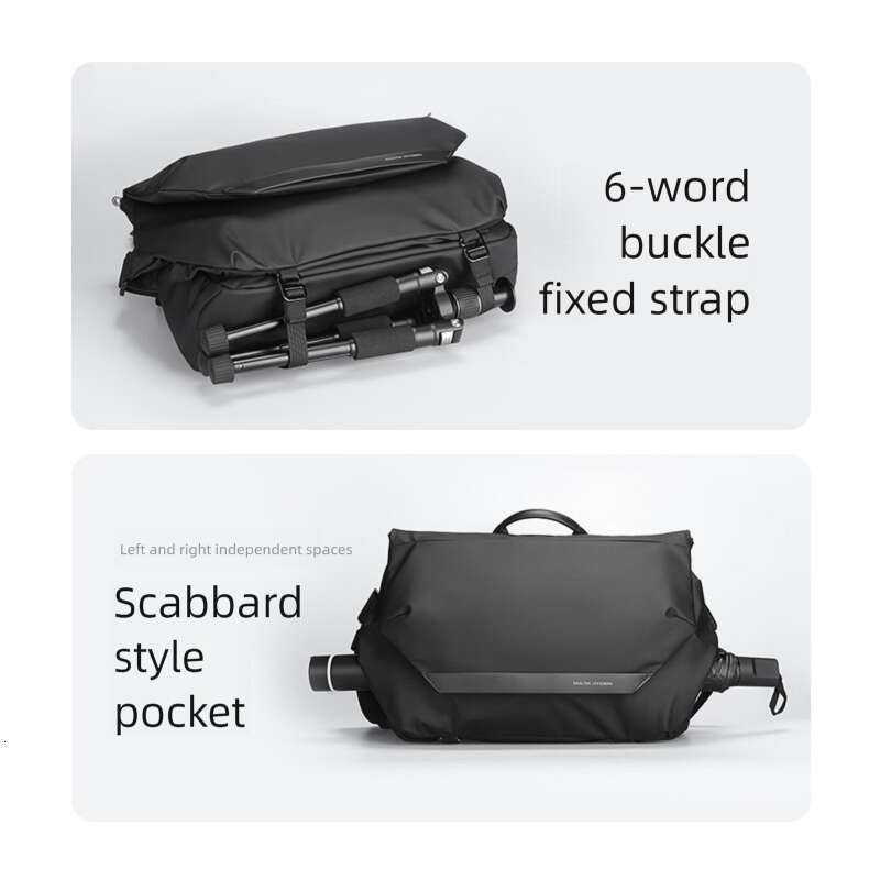 Luxury shoulder bag handbag Hobo MARK RYDEN cross-border new messenger bag crossbody bag large capacity 12.9-inch iPad bag casual men's shoulder 