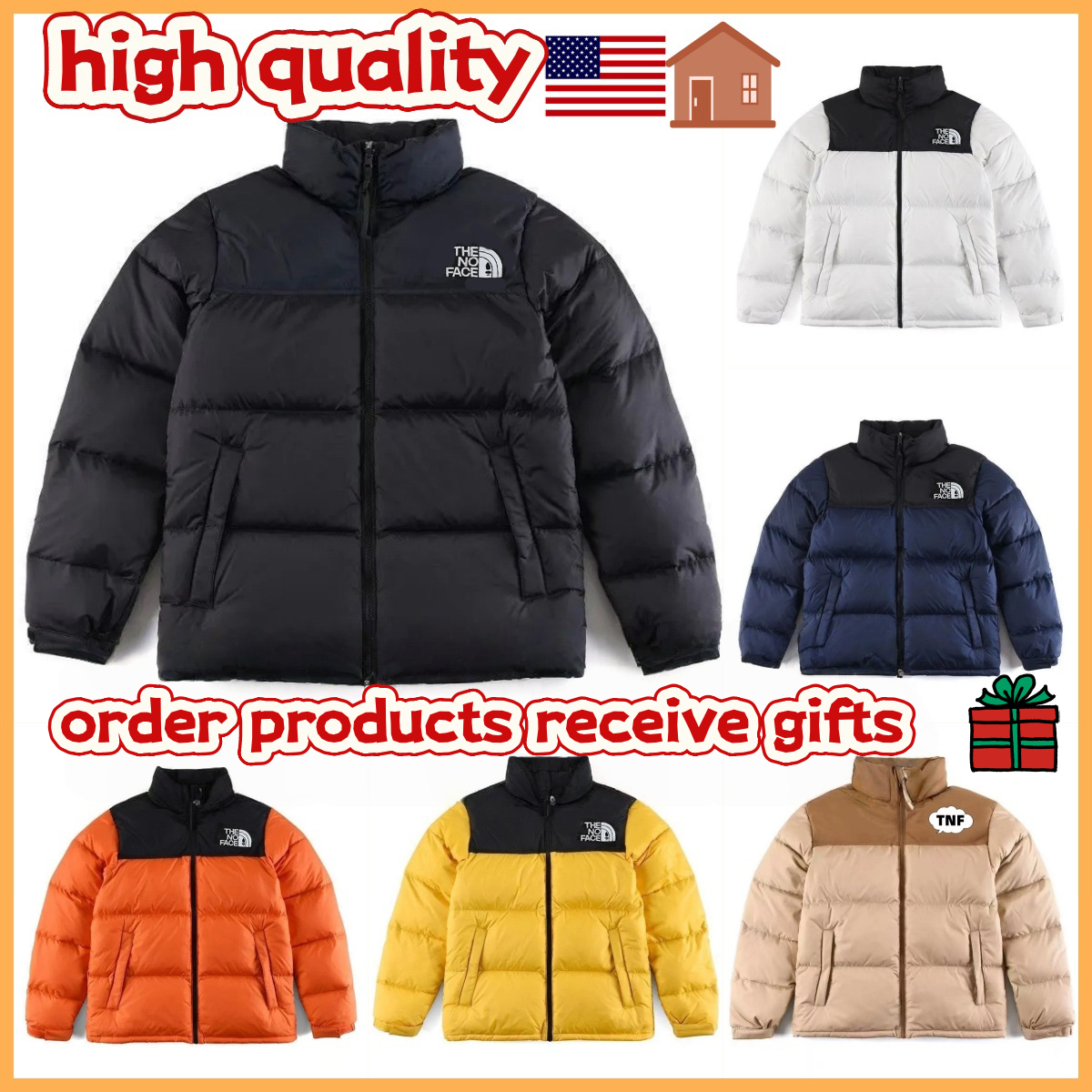 puffer designer jacket designer down jacket Winter Cotton womens Puffer Jacket vest mens jacket coats winter jacket vestehomme puffer coat manteau mens warm jacket