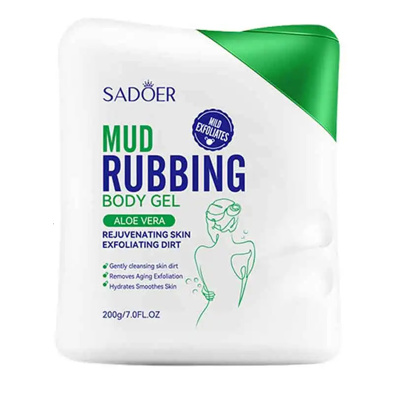 SADOER Aloe Vera Plant Series Mud-Sweeping Bath Treasure Control Oil Cleaning Scrub 251222