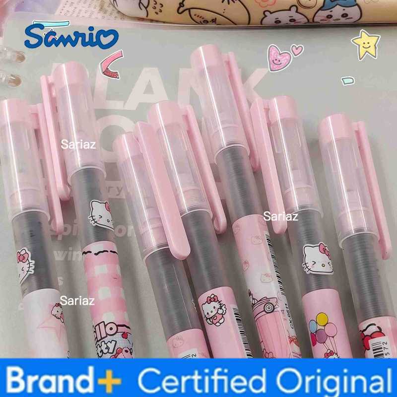 Sanrio Gel Pens 4 Pcs/Set Black Gel Pen Fine Point Gel Pen Ink Rollerball Pens for Smooth Writing 05mm Back to School Supplies H251231