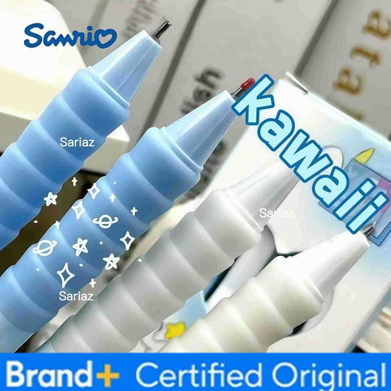 Sanrio 4Pcs/Set Cinnamoroll Kawaii Gel Pens 05mm Black Press - Type Writing Pens with Cute Design H251231