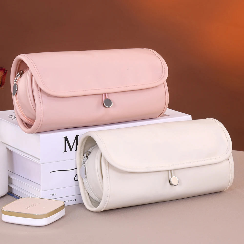 1pc large capacity multifunctional makeup bag makeup brush bag storage bag portable folding beauty makeup storage bag 251225