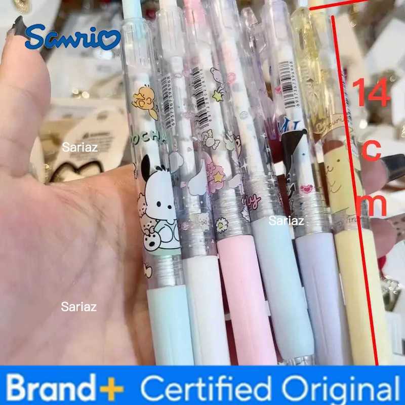 Sanrio latest limited edition set 6 pieces school supplies gifts for boys and girls black quick drying and smooth gel pen H25123111