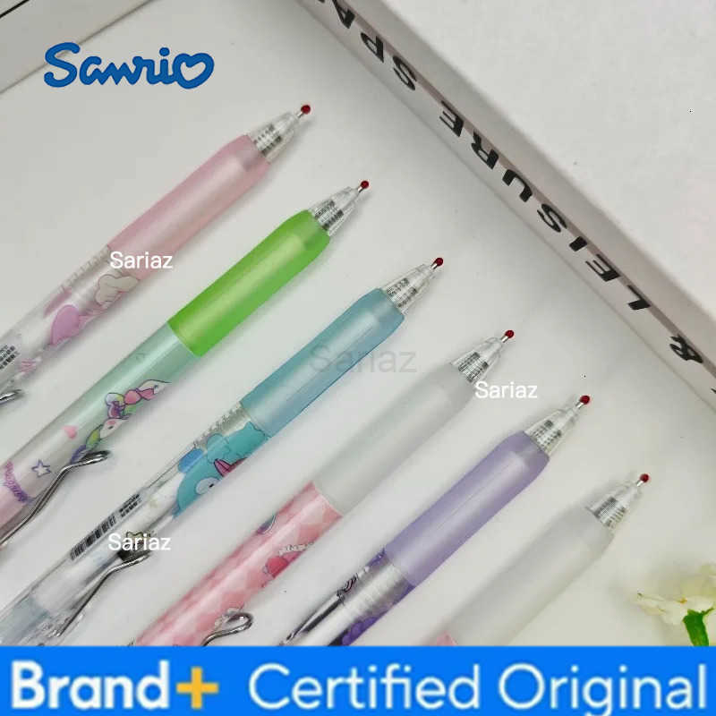 Sanrio Hello Kitty Kuromi My Melody blind box pen creative high appearance student smooth quick-drying retractable gel pen gift H2512311