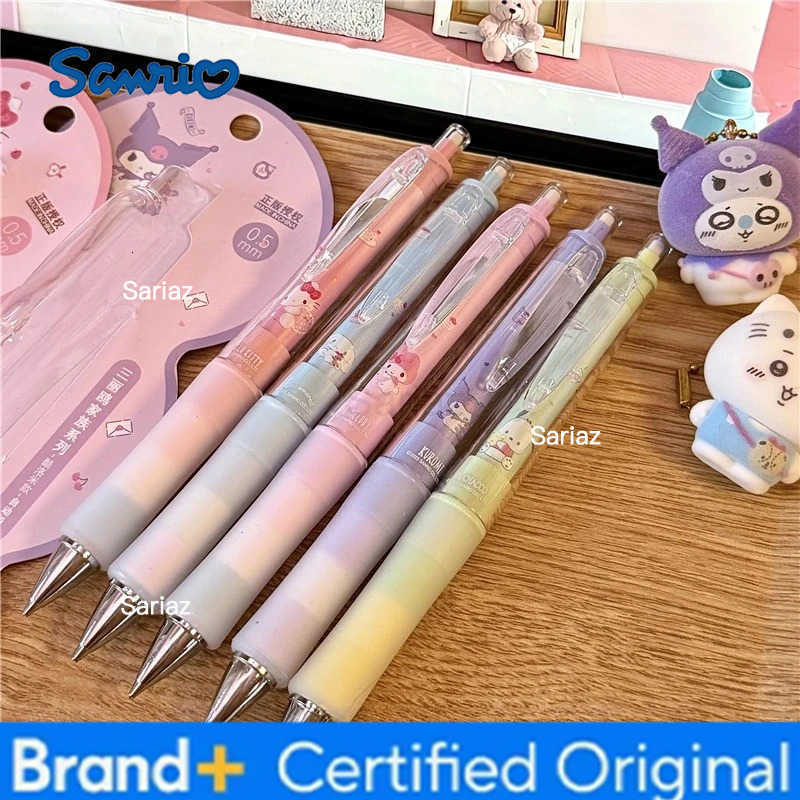 Sanrio Kuromi Mechanical Pencil 05mm Cute My Melody Automatic Pencil with EraserBreakproofStudent Stationery School Supplies H251231