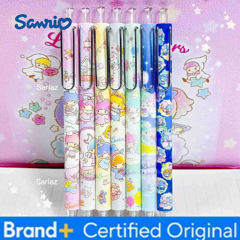 Sanrio 24pcs Little Twin Star Gel Pen Black Cartoon Cute Student Writing Pens Wholesale H251231