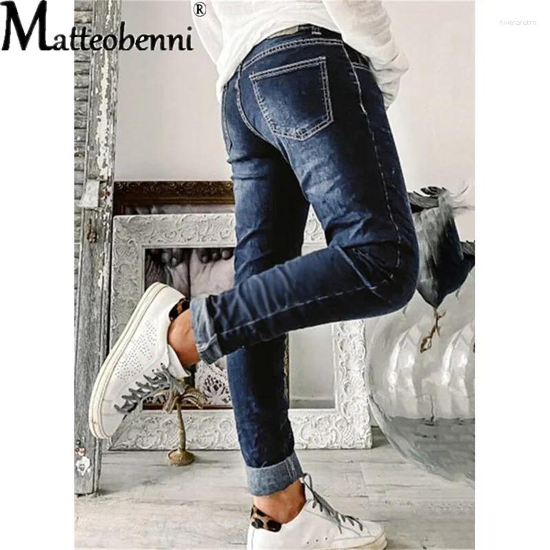 Women's Jeans Breasted For Women 2025 Mom High Waist Blue Loose Washed Fashion Straight Denim Pants Vintage Streetwear Z260313