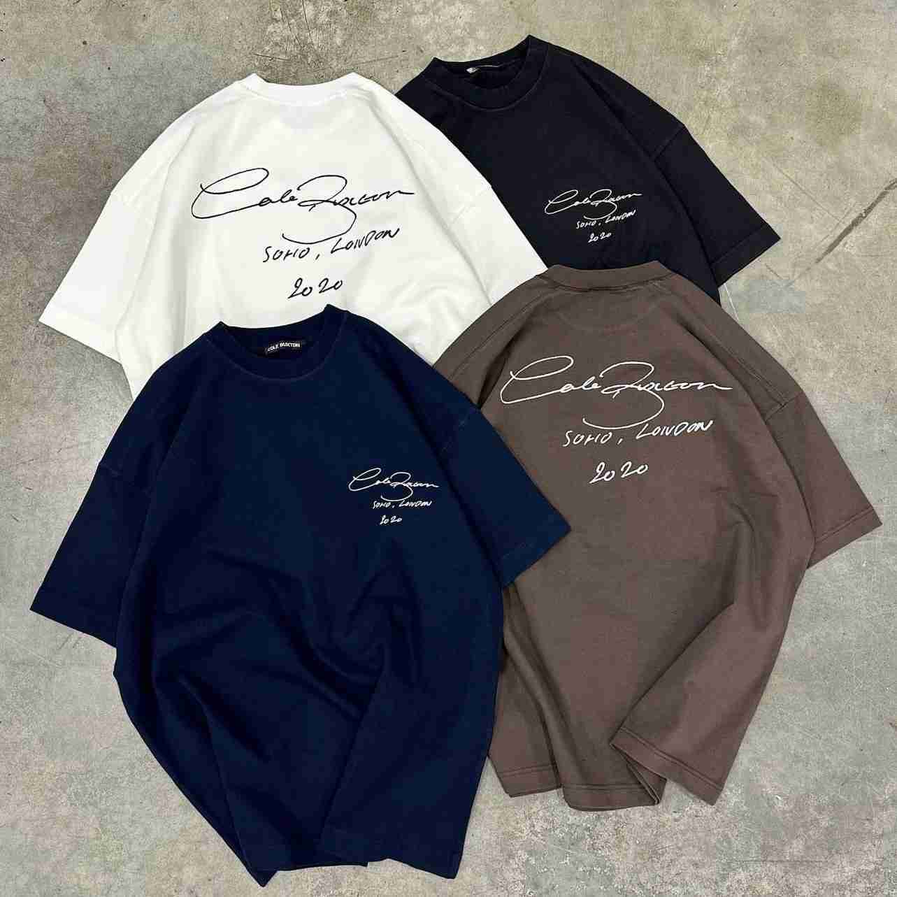Mens T-shirts designer for mens shirts summer cotton heavy weight loose minimalist mens and womens printed Cole buxyones half-sleeved shirts