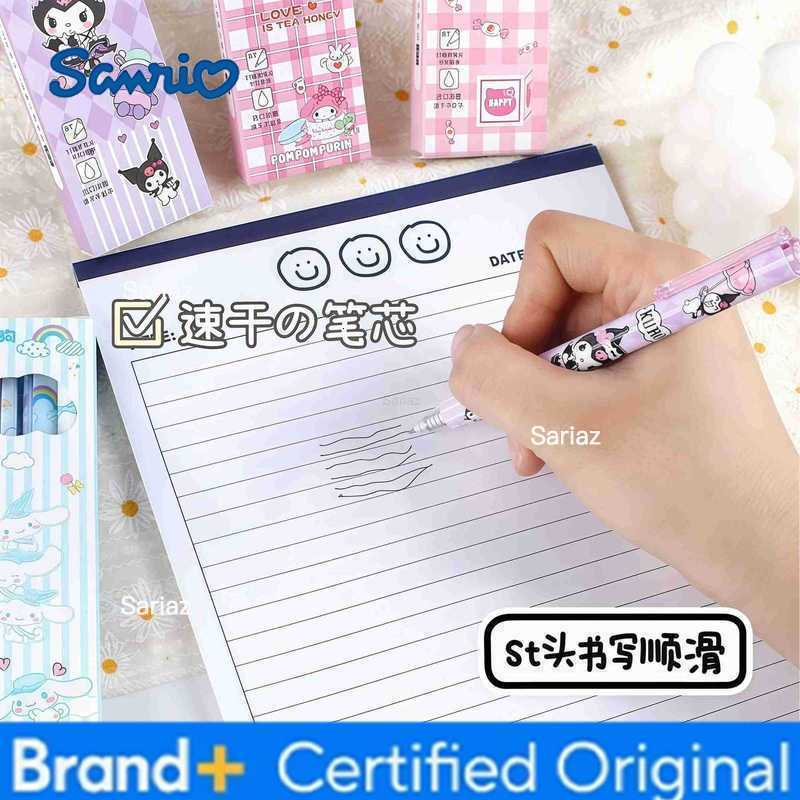 Sanrio 6 models a total of 24 4 Pcs/set limited edition high quality ST black 05mm gel pen kawaii stationery school office supplies H251231