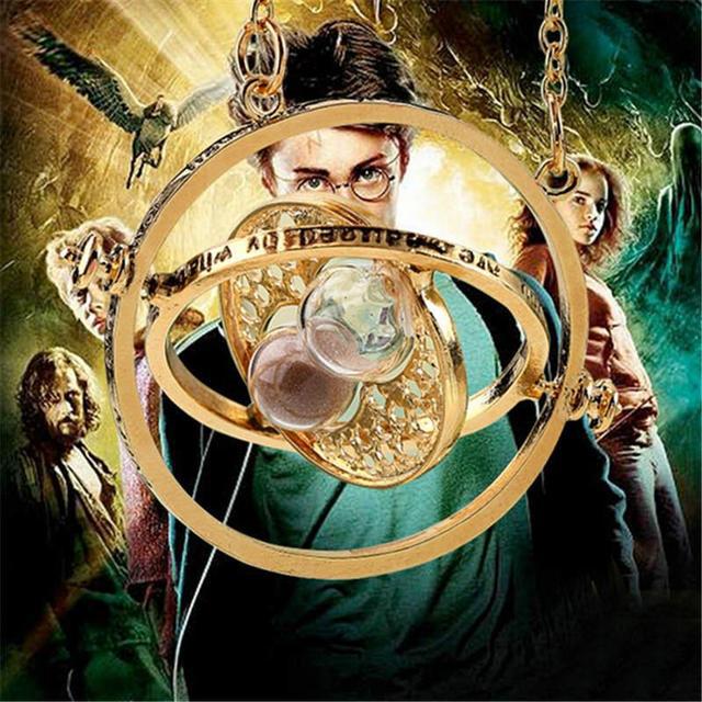 Harry Potter Time Time Converter Hourglass Necklace Sweater Chain Movie Peripheral