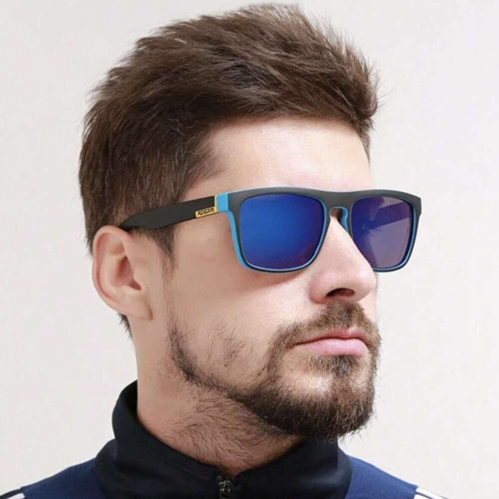 highquality genuine film new european and american square polarized for men sports cycling retro sunglasses trendy manufacturer wholesale