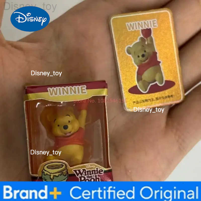 Disney Genuine Jandoon Winnie The Pooh Blind Box Doll Winnie Rice Grain Tigger Piglet Eeyore Action Figure Model Toy Collection Gift H251231