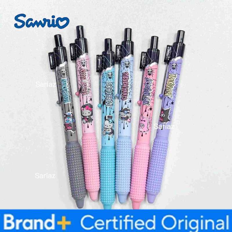 Sanrio 36pcs Characters Ghost Series Press Gel Pen Cute 05mm Black Neutral Pens Office School Supplies Stationery H251231